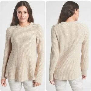 Athleta Sierra Crew Neck Wool Blend Sweater Womens‎ S Soft Warm Winter 2812